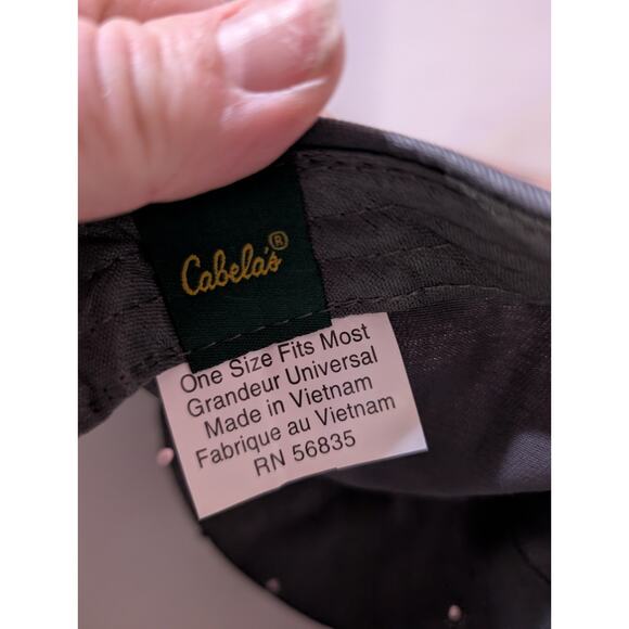 Cabelas Club Baseball Cap Buckleback Hat OSFM Adjustable Wear Casual Canvas - Picture 6 of 14